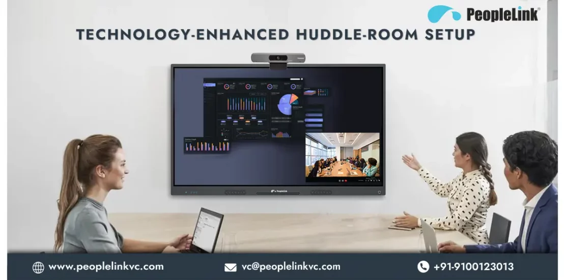 Unlock the Full Potential of Your Huddle Spaces &amp; Meeting Rooms with PeopleLink’s Video Conferencing Solutions!